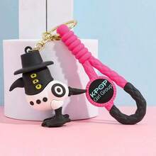 Mattel K-POP Wish Hunters HUNTRX 虚拟偶像系列 3D 人物 PVC 钥匙扣套装（6 件），软胶人偶挂件收藏品，青少年及成人粉丝周边商品，节日生日派对/返校礼物 - 彩色 - 查看 17