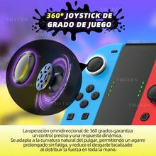 Joypad BT 5.2 RGB para Switch Mando Joy Controller compatible con Nintend Switch/Lite/Oled Joycons Joystick con vibración de 6 ejes - Multicolor - Ver 7