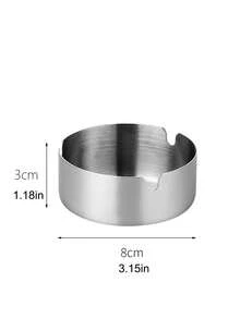 1个胡桃木桌面烟灰缸,相思木胡桃色实木烟灰缸,配不锈钢防风盖,适用于办公室/家庭客厅的吸烟配件,防飞灰,创意办公用品,圆形木质设计,返校季必备 - 彩色 - 查看 14