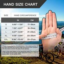 Souke Sports Guantes de ciclismo acolchados de medio dedo, guantes de bicicleta que absorben los golpes, antideslizantes, transpirables, para ciclismo de carretera, para hombres y mujeres - Blanco/Negro - Ver 7