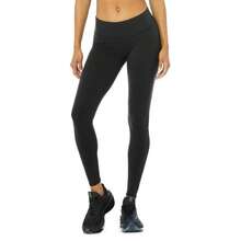 Alo Yoga Airbrush Legging - Black |  | Pilates Set - 黑色 - 查看 1