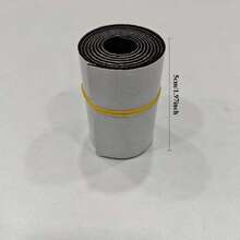 1 Roll Thick Anti-Slip Durable Shoe Sole Stickers - Wear-Resistant For High Heels, Sneakers And Sandals, Noiseless, Odorless, Black Textured Surface For Enhanced Traction, Shoe Accessories Insulation, Galentines, Puppy, Carnival