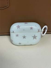 星星韩式别致星空图案 4 款保护壳适用于 Apple Pro 2 无线蓝牙耳机，兼容 3 1/2 全新设计