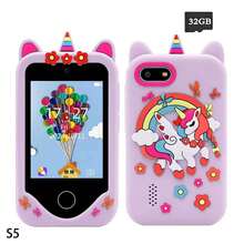 2.8英寸儿童益智玩具手机，适合3-10岁儿童，最佳圣诞节/生日礼物，包含32GB内存卡，集学习游戏和MP3播放器于一体，迷你便携防震设计，男孩女孩均适用。 - 彩色 - 查看 13