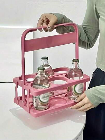 ตะกร้าเบียร์แบบพกพา Retro, ใส่ขวดเบียร์ 6/4 ขวด, พับได้, นอกจากนี้ยังสามารถใช้เป็นชั้นวางเบียร์, ถังเก็บขวดเบียร์, ที่ใส่กาแฟและชา, เหมาะสำหรับใช้ในชีวิตประจำวันและงานปาร์ตี้, สิ่งจำเป็นสำหรับเทศกาลเบียร์