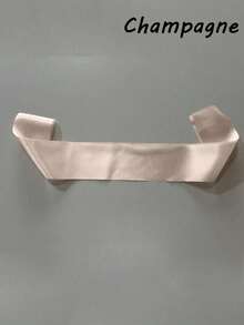 1Pc Custom Text Satin Ribbon, Personalized Quote Sash, Customized Birthday Sash, Customizable Bachelorette Sash, Ideal Gifts For Her Graduation, School Supplies, For Teacher Gifts, For University, For Colleague, For Dorm Rooms, For Teacher, For Boys And Girls, For Teenagers, Junior High School Students, College Students, University Students, Freshman,New Year Glamour - Multicolor - View 20