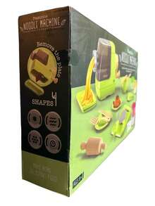 Juego de cocina para hacer fideos, con 4 moldes distintos y 4 botes de plastilina, juguete de aprendizaje para niños - Verde - Ver 4