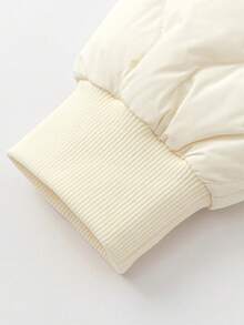 Balabala BalaOne 女婴高腰羽绒裤，男女童款，2025 冬季保暖舒适 - 乳白 - 查看 8