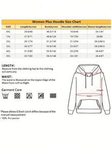 Christmas Winter Black Hoodie With Big Nick Energy Santa Claus Print - Christmas Holiday Sweatshirt For Women, Festive Xmas Fit, Ugly Sweater Style, Perfect For Winter Parties And Holiday CelebrationsLoose And Comfortablechristmas Gifts - 灰色 - 查看 6