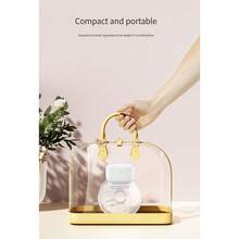 1 pieza Bolsa posparto para mamá Bomba de pecho portátil y silenciosa - Diseño integrado + Extracción eficiente de leche, Portátil y fácil de almacenar + Material amigable con la piel, Adecuado para madres lactantes para extracción de leche en el hogar / lugar de trabajo / uso portátil al aire libre - Multicolor - Ver 6