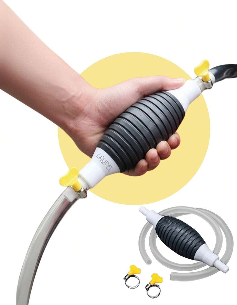 Complete Manual Suction Pump Fuel Transfer - 黑色 - 查看 1