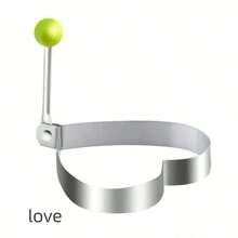 3个/6个/9个装不锈钢煎蛋圈 - 煎蛋和蛋卷模具 - 厨房小工具 - 彩色 - 查看 7