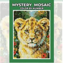 GDTME 24 نمط تلوين للتأمل: كتاب تلوين مزدوج الوجه للكبار، استرخاء العقل والجسد، ممارسة التأمل - تلوين بتوجيه رقمي - أشكال هندسية، تجريدية وتصاميم جميلة، 8.26 * 11.69 بوصة - لوحة فسيفساء غامضة - مشاهدة 21