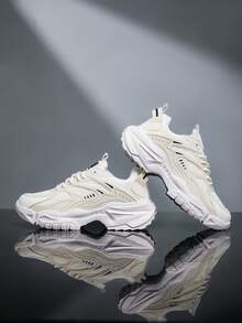 Zapatillas casuales para hombres - Elegantes - Versátiles - Adecuadas para uso diario - Blanco - Ver 5