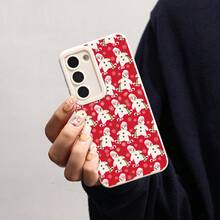 Funda de Teléfono de Silicona a Prueba de Golpes de Cobertura Completa de , Patrón de Muñeco de Nieve, Compatible con Galaxy S24 S23 S22 Plus Ultra FE S21+ S20 A72 A54 5G A53 A52 A52S A51 A33 A32 A23 A22 A21S, Funda Protectora de Moda Más Vendida GN1 - Colores mixtos - Ver 5
