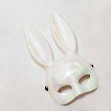 1pc Rabbit Mask, Photo Booth Prop, Bunny Masquerade Mask, Suitable For Parties, Bars, Easter, New Year And Various Occasions - Multicolor - View 14