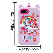 2.8 Inch Touch Screen Kids Smart Phone Toy With Drawing & Spelling, Fun STEM Learning Games And Music Player, Creative Gift For 3-12 Years Old Boys And Girls