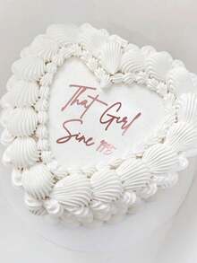 Charm per torta personalizzato con nome, topper per torta di compleanno personalizzato, mini topper per torta nuziale a forma di cuore, decorazione per torta in acrilico per compleanno e forniture per feste di matrimonio, glitter - stile B - Visualizzare 24