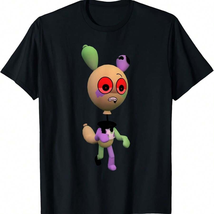 Dandy's World Twisted Looey T-Shirt Hoodie - Black - View 1