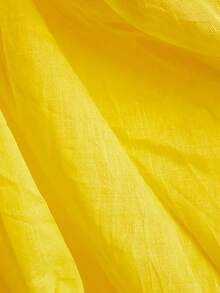 Set de 5 piezas que incluye vestido sin mangas con volantes amarillo, guantes, corona, varita mágica - Disfraz de princesa para niñas, para fiestas, Halloween, juego de roles