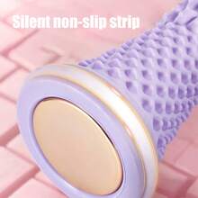 1 szt. wałek do masażu stóp do jogi, wielofunkcyjny masażer rozluźniający mięśnie łuku stopy, odpowiedni dla mężczyzn i kobiet, trening fitness w pomieszczeniach zimą - Wrzosowy - Zobacz 4