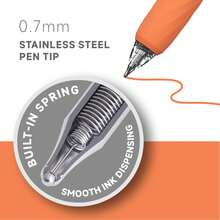 Bút gel LANGUO có thể thu vào để tô màu, 36/54/72/90 màu, bút màu đầu nhọn 0,7mm dùng cho giấy đen trắng, hoàn hảo để vẽ, viết, ghi nhật ký, đi học, văn phòng và gia đình - Nhiều màu - Xem 7