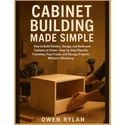 Kitchen CabinetsCabinet Building Made Simple: How to Build Kitchen Garage and Bathroom Cabinets at Home-Step-by-Step Plans for Frameless Face Frame and Storage Projects Without a WorkshopKitchen Cabinets
