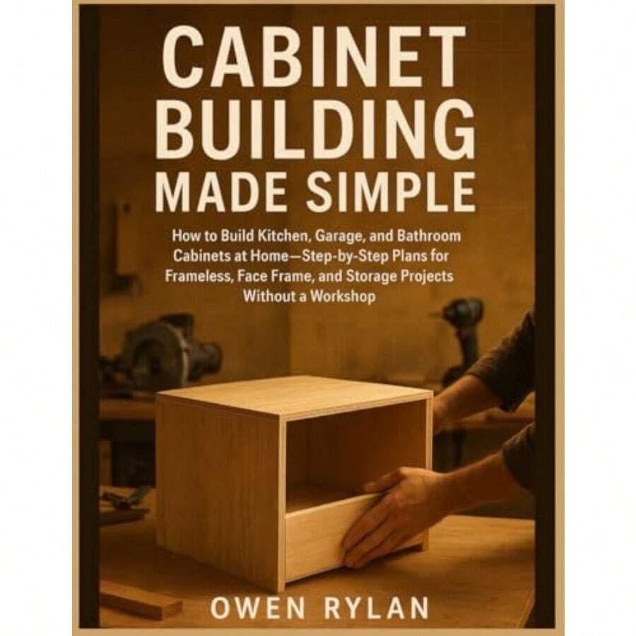 Kitchen CabinetsCabinet Building Made Simple: How to Build Kitchen Garage and Bathroom Cabinets at Home-Step-by-Step Plans for Frameless Face Frame and Storage Projects Without a WorkshopKitchen Cabinets - como en la foto - Ver 1