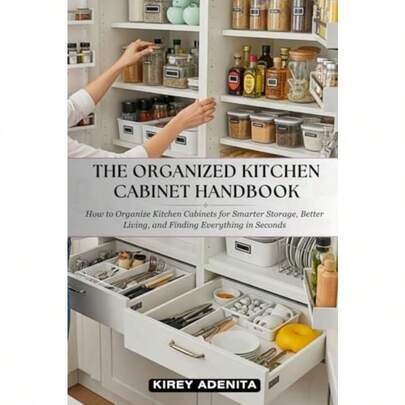Kitchen CabinetsThe Organized Kitchen Cabinet Handbook: How to Organize Kitchen Cabinets For Smarter Storage Better Living and Finding Everything in SecondsKitchen Cabinets