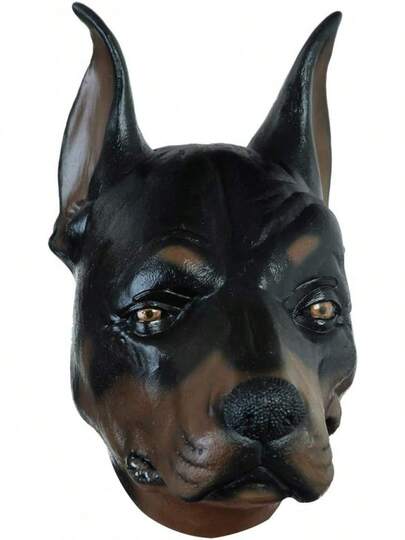 áscaras macabras -ÁSCARA DE DOBERMAN