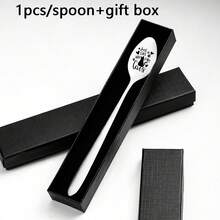 1pc Spoon Cat Lover Gift Fun New Year Gift Back To School - Silver - View 8