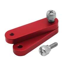 Localizator de marcare pentru prelucrarea lemnului, Bloc de poziționare a riglei din oțel, Marcator de linii cu muchie dreaptă, Instrument de localizare a riglei din oțel reglabile - Multicolor - Vizualizare 11