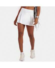 Lupo AF Beach Tennis Women's Short Skirt - White - 白色 - 查看 3