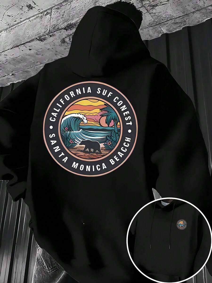 Men Hoodies - Black - View 1