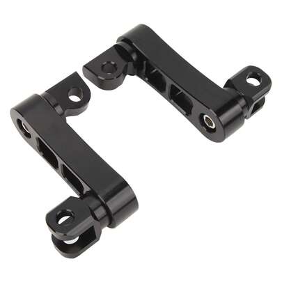 Motorcycle Footrest Supports - Mounting And Extension Brackets For Improved Riding Comfort - Suitable For Sport And Off-Road Motorcycles.