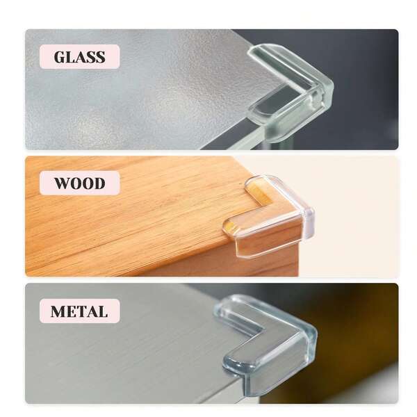 8-16개 프리미엄 베이비 코너 가드 - 날카로운 모서리와 코너로부터 어린 아이들을 보호하세요 - 테이블, 침대, 벽난로 등에 이상적입니다 - 설치가 용이합니다 - 완벽한 선물, 그리고 추수감사절 베이비 샤워 가족 장식 선물