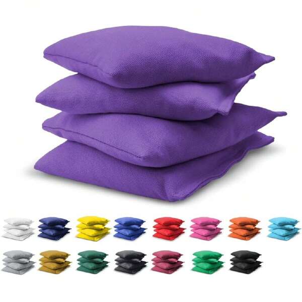 Cornhole Bean Bags Set Of 4-16 Colors Available - Regulation All Weather, Mix And Match,26728366