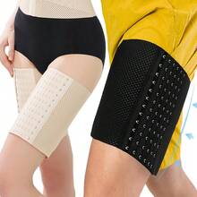 2pcs/1 Pair Women's Thigh Shaping Set, Adjustable Abdominal And Leg Shaping, Firming Thigh And Tummy Control Pants, Can Be Worn Under Clothes, Suitable For Fitness And Daily Wear - Multicolor - View 3