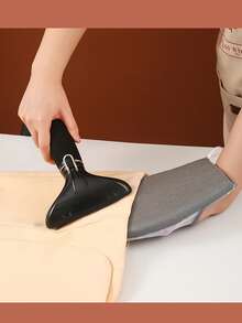1pc Handheld Mini Ironing Board, Portable Travel Iron Pad - Grey - View 5