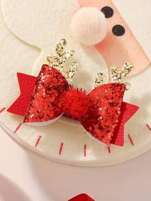 2/4pcs Shiny Antler Butterfly Hairpins, Suitable For Girls' Daily Accessories, Party Decorations, Holiday Gifts, Mother's Day Gifts