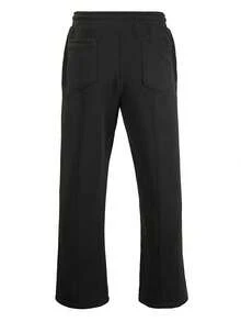 Men's Casual Solid Color Drawstring Waist Sports Pants, All Seasons