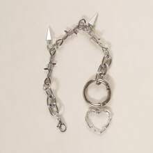 1PC Shoe Chain DIY Shoe Accessories Heel Chain Side Chain Minimalist Punk Detachable Accessories Shoe Chain