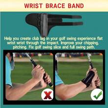 Swing Trainer Aids Set, Posture Correction Tools, 6 PCS - Arm Band, Elbow Correction, Wrist Hinge Trainer, Wrist Brace Band, Leg Rod Corrector, With A Strap Carrying Bag - ban đầu - Xem 6