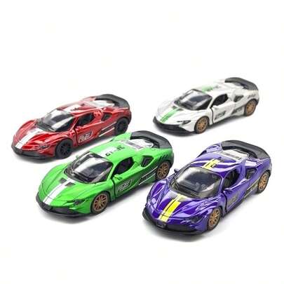 1:36 Scale Diecast Alloy Car Model Toy, Suitable For Collection, Birthday Gift, Desktop Decor, Car Accessories, Holiday Gift, Ages 3-12, Mother's Day, Halloween, Children's Day, Thanksgiving, Christmas
