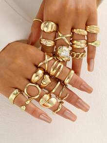 Golden Yellow-24 Pieces