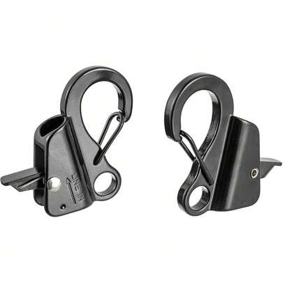 Ganci per ancora per barche, 2 ganci per parabordi in acciaio inossidabile, moschettoni in acciaio inossidabile 316 di grado marino, ganci per parabordi, ganci per vestiti, accessori per ferramenta per barche, vele, rimorchiatori, navi, yacht