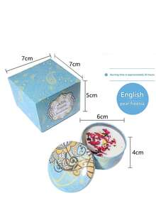 Bougies parfumées, bougies parfumées sans fumée avec boîte colorée, longue durée de combustion et parfum riche - cadeau de Noël pour la famille et les amis, convient pour le mariage, l'anniversaire, les festivals, les souvenirs de mariage, bougies d'aromathérapie pour la maison, cadeau de bougie pour les hommes et les femmes, pour l'anniversaire, le jour de Noël, le yoga, le bain, la Saint-Valentin, la décoration de la maison et de l'hôtel, design à motif rétro