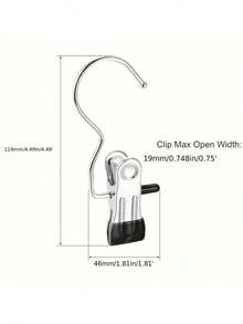 4-Tier Space Saving Clothes Hanger | Durable Plastic Multifunctional Storage Rack, Can Store Scarves, Ties, Skirts, Pants - Non-Slip Seamless Design, Ideal For Dorms And Closets, Clothing Organization, Closet Organization, Fashionable Hanger Design, Non-Slip Structure - Multicolor - View 11
