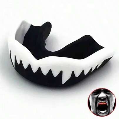 1 pieza Protector bucal de EVA Protector de dientes Adecuado para boxeo, sparring, baloncesto, rugby, protectores de para deportes