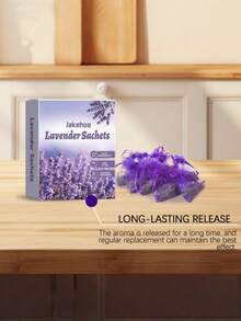 Lavender Fragrance Sachet, Natural Fresh Long-Lasting Floral Scent For Wardrobe, Shoe Cabinet, Home, Portable Fragrance Bag - Multicolor - View 7